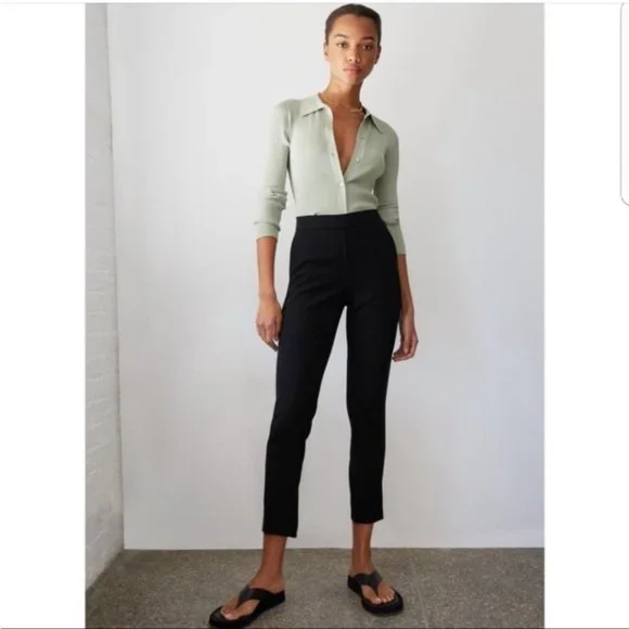 ARITZIA BABATON Atelier Conan Pant Black Size 8 - Picture 3 of 13